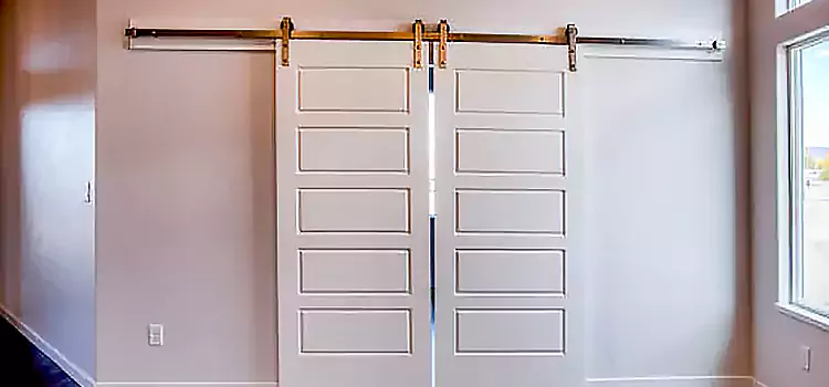 Glass Barn Door with Installation Hardware Kit Port Chester